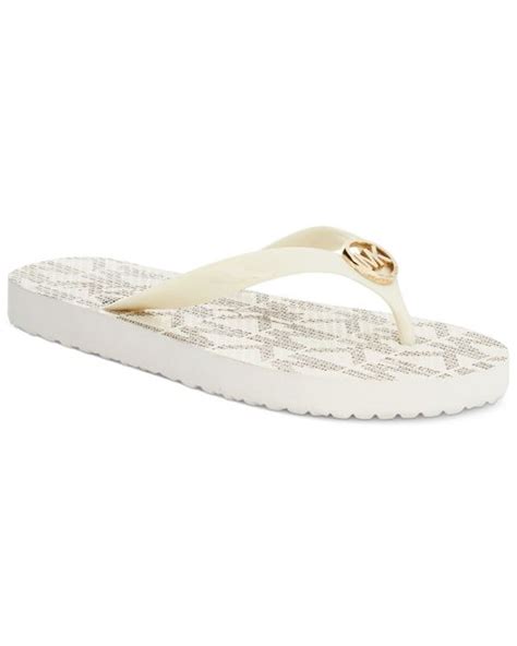 flip flops michael kors|michael kors flip flops clearance.